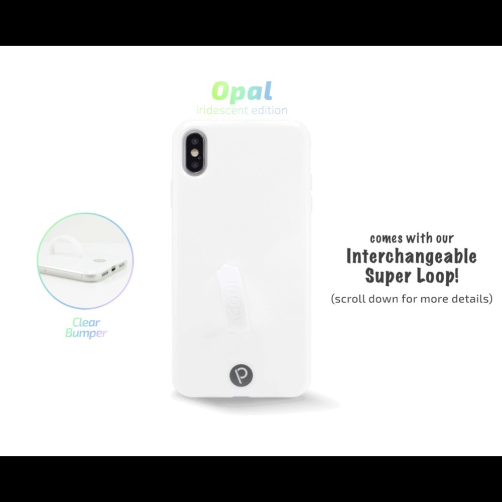 Loopy case in Opal Iridescent for iPhone XS Max